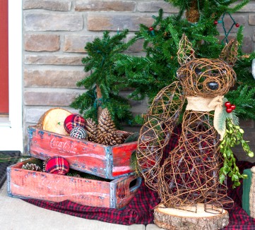 Christmas porch decorations
